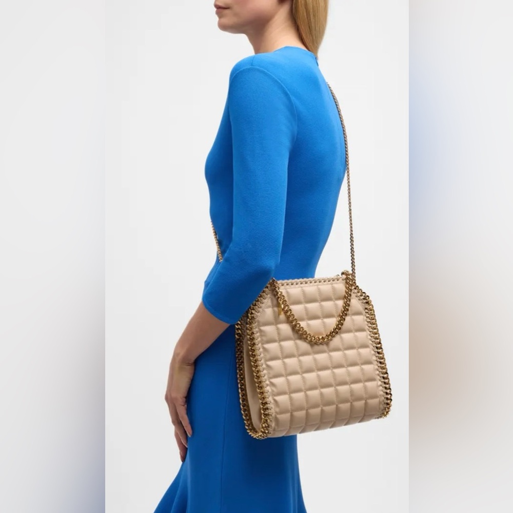 ❌SOLD❤️Stella McCartney NWT Falabella Mini Quilted Chain Tote Bag - Picture 6 of 10
